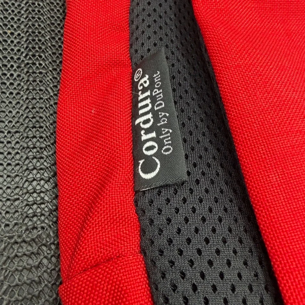 Natalex Killer Mix Red Cordura Sling Bag Padded Crossbody Backpack 1057